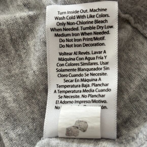 Wonder Nation Girls M 7-8 Gray Reverse Sequin Gold Fawn To Pink LS T Shirt #M - Picture 6 of 6